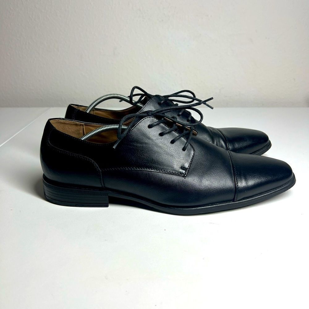 J. Ferrar Men’s Oxford Lace Up Shoes Size 11 M Black